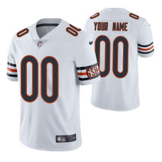 Bears Custom 2020 NFL Draft White Jersey Vapor Limited