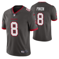 Bradley Pinion Tampa Bay Buccaneers 2020 Pewter Vapor Untouchable Limited Jersey