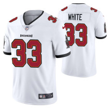 2022 NFL Draft Tampa Bay Buccaneers #33 Rachaad White White Vapor Limited Jersey