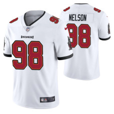 Anthony Nelson #98 Vapor Limited White Tampa Bay Buccaneers Jersey