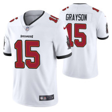 Cyril Grayson #15 Vapor Limited White Tampa Bay Buccaneers Jersey