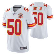 Chiefs Willie Gay Jr. 2020 NFL Draft White Jersey Vapor Limited