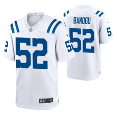 Ben Banogu Indianapolis Colts White Game Jersey - Men's