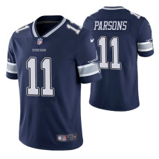 2021 NFL Draft Dallas Cowboys #11 Micah Parsons Navy Vapor Limited Jersey