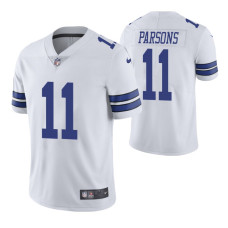 2021 NFL Draft Dallas Cowboys #11 Micah Parsons White Vapor Limited Jersey