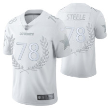 Dallas Cowboys 78 #Terence Steele limited edition White collection Jersey