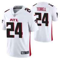 Falcons A.J. Terrell 2020 NFL Draft White Jersey Vapor Limited