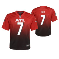 Youth Atlanta Falcons Younghoe Koo #7 Alternate Game Red Jersey