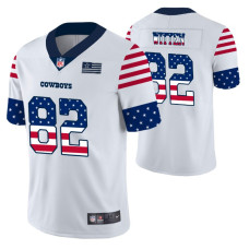 Dallas Cowboys Jason Witten White Independence Day Vapor Limited Jersey