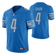 D.J. Chark #4 Vapor Limited Light Blue Detroit Lions Jersey