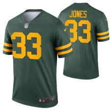 Aaron Jones #33 Green Bay Packers Green Alternate Legend Jersey