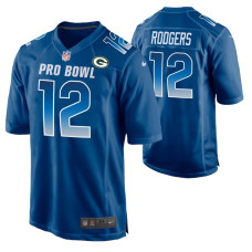 Men's NFC Green Bay Packers Aaron Rodgers 2019 Pro Bowl Nike Game Jersey - Royal