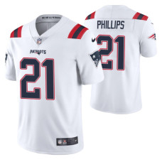 Adrian Phillips NO. 21 Vapor Limited White New England Patriots Jersey