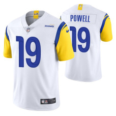 Brandon Powell #19 Alternate Vapor Limited White Los Angeles Rams Jersey