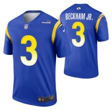 Los Angeles Rams Odell Beckham Jr. #3 Nike Royal Legend Jersey