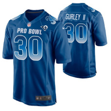 Men's NFC Los Angeles Rams Todd Gurley II 2019 Pro Bowl Nike Game Jersey - Royal