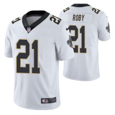 Bradley Roby #21 Vapor Limited White New Orleans Saints Jersey
