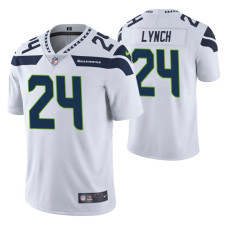 Seattle Seahawks Marshawn Lynch #24 Vapor Limited White Retired Player Jersey