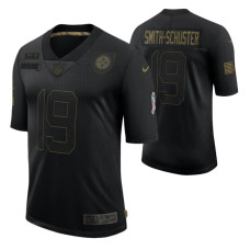 Pittsburgh Steelers JuJu Smith-Schuster #19 Black Limited 2020 Salute To Service Jersey