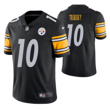 Mitchell Trubisky NO. 10 Vapor Limited Black Pittsburgh Steelers Jersey