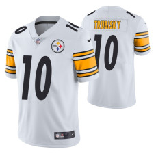 Mitchell Trubisky #10 Vapor Limited White Pittsburgh Steelers Jersey