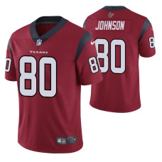 Andre Johnson #80 Vapor Limited Red Houston Texans Jersey