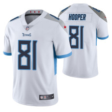 Austin Hooper NO. 81 Vapor Limited White Tennessee Titans Jersey