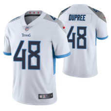 Bud Dupree #48 Vapor Limited White Tennessee Titans Jersey