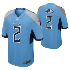 Tennessee Titans #2 Julio Jones Light Blue Game Jersey