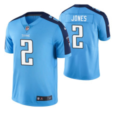 Julio Jones NO. 2 Vapor Limited Light Blue Tennessee Titans Jersey